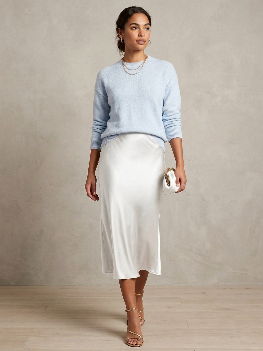 Zush Ladies Crew neck knit pullover sweater