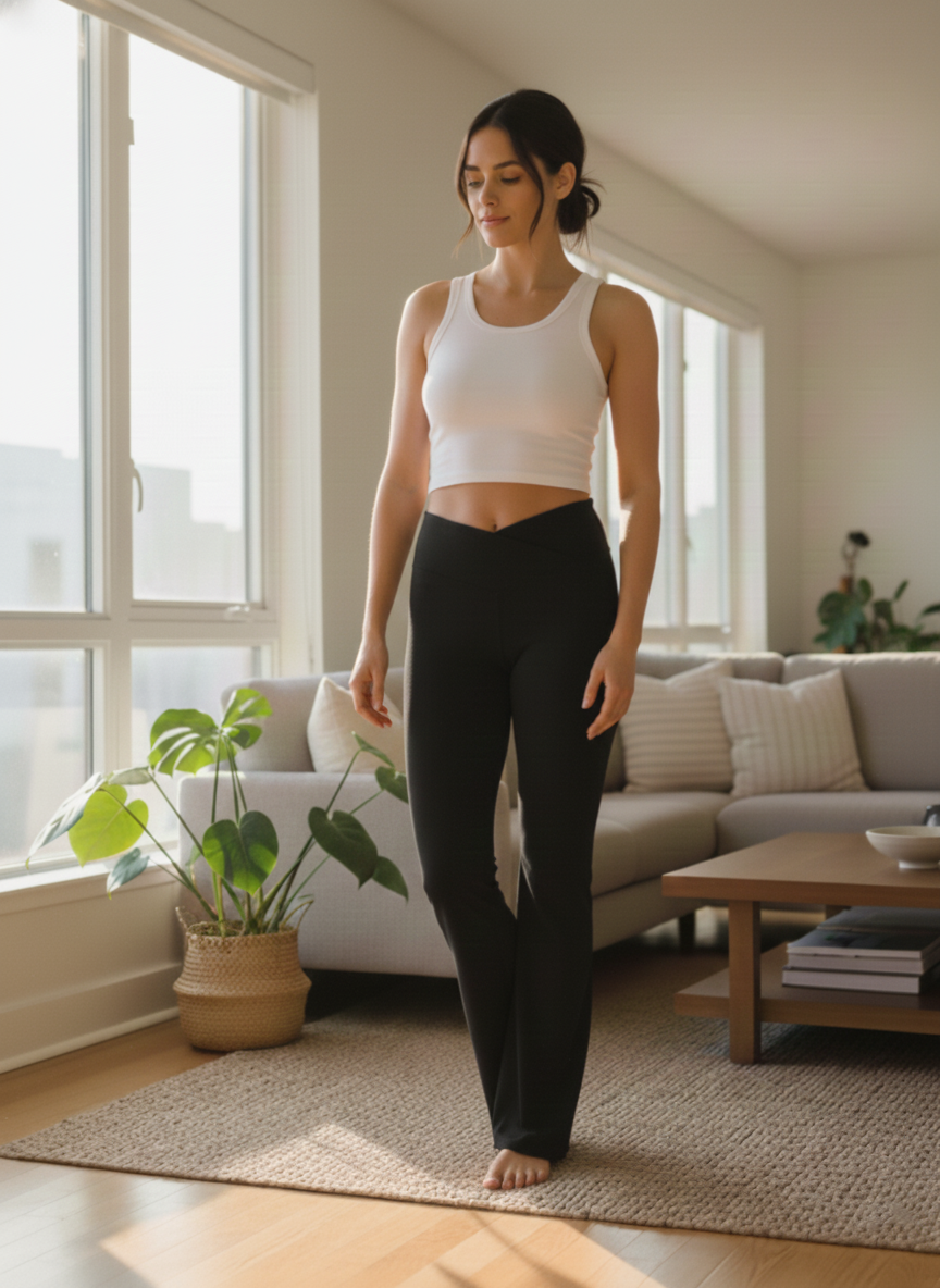 Zush Ladies Flare Leg Yoga Pants