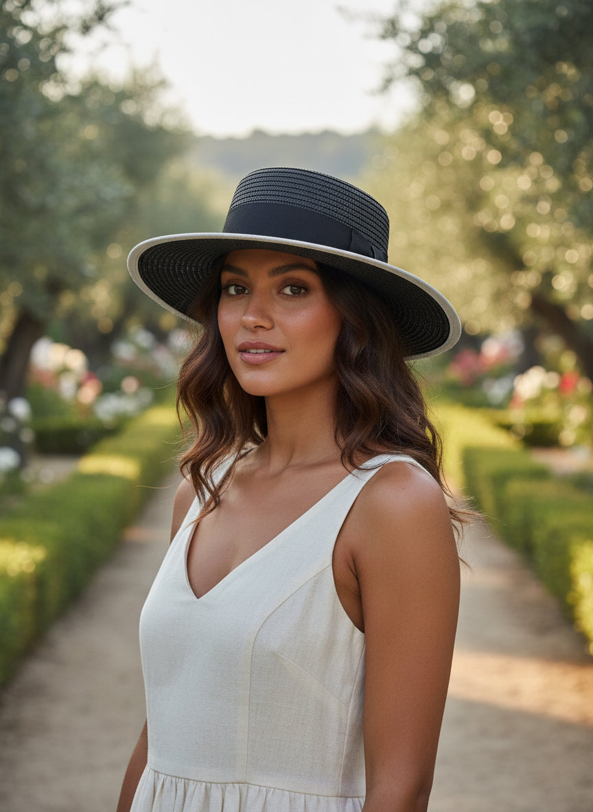 Summer Sun Classic Panama Straw Hat