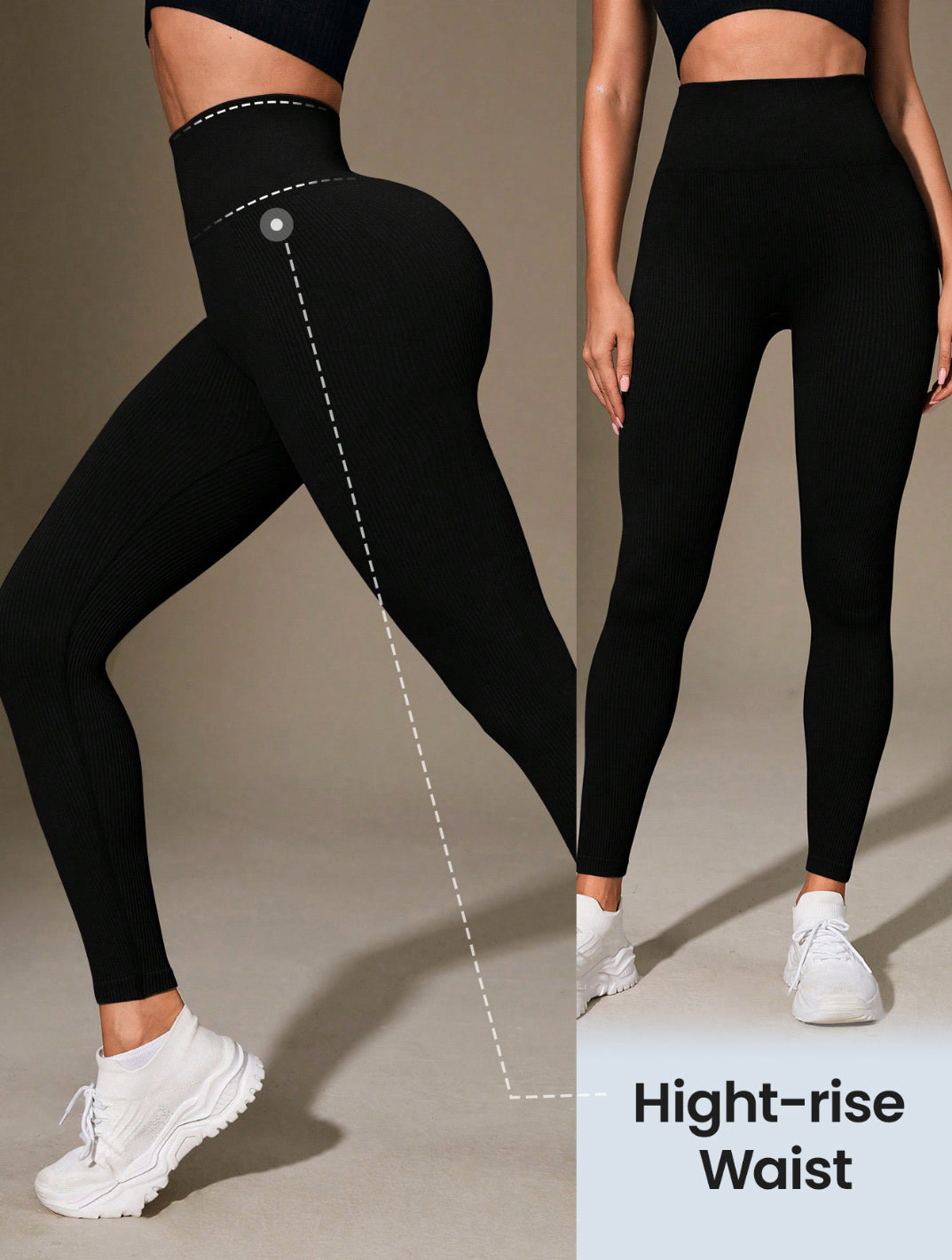 Zush Ladies Studio High Waisted Fitness Sports Leggings