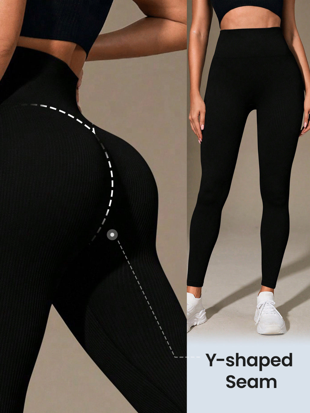 Zush Ladies Studio High Waisted Fitness Sports Leggings