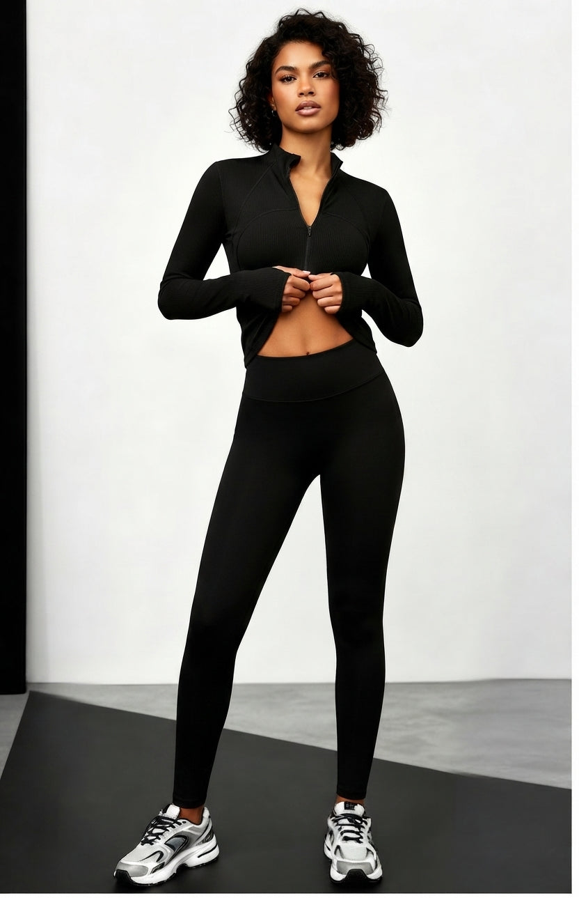 Zush Ladies Active Luxe Two-Piece Tracksuit Set