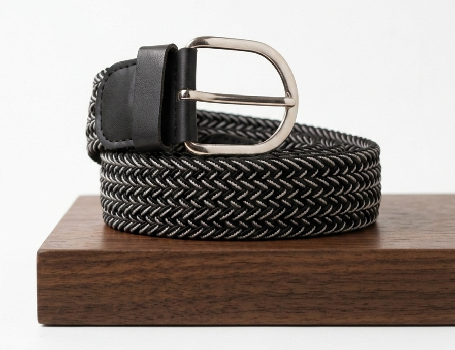 DailyLoops Large Braided Stretch Belt