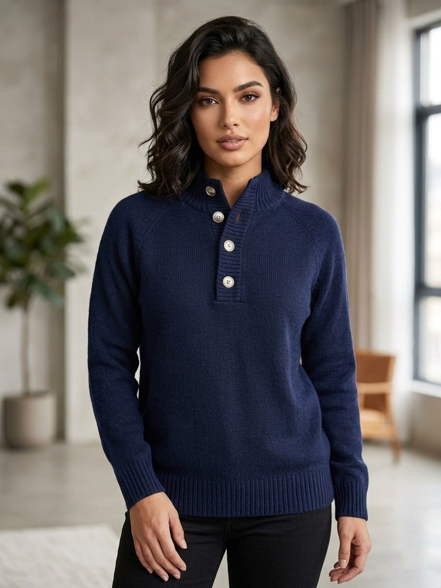 Zush Ladies Long Sleeve Pullover Knit Sweater