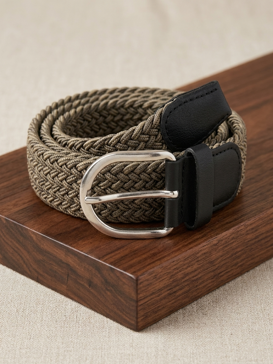 Daily Loops Large Stretch Braided Belt