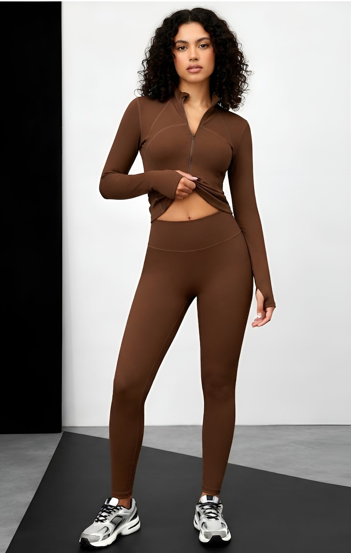 Zush Ladies Active Luxe Two-Piece Tracksuit Set