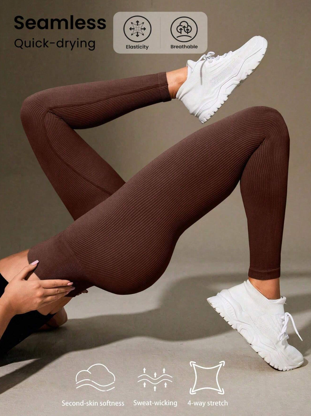 Zush Ladies Studio High Waisted Fitness Sports Leggings
