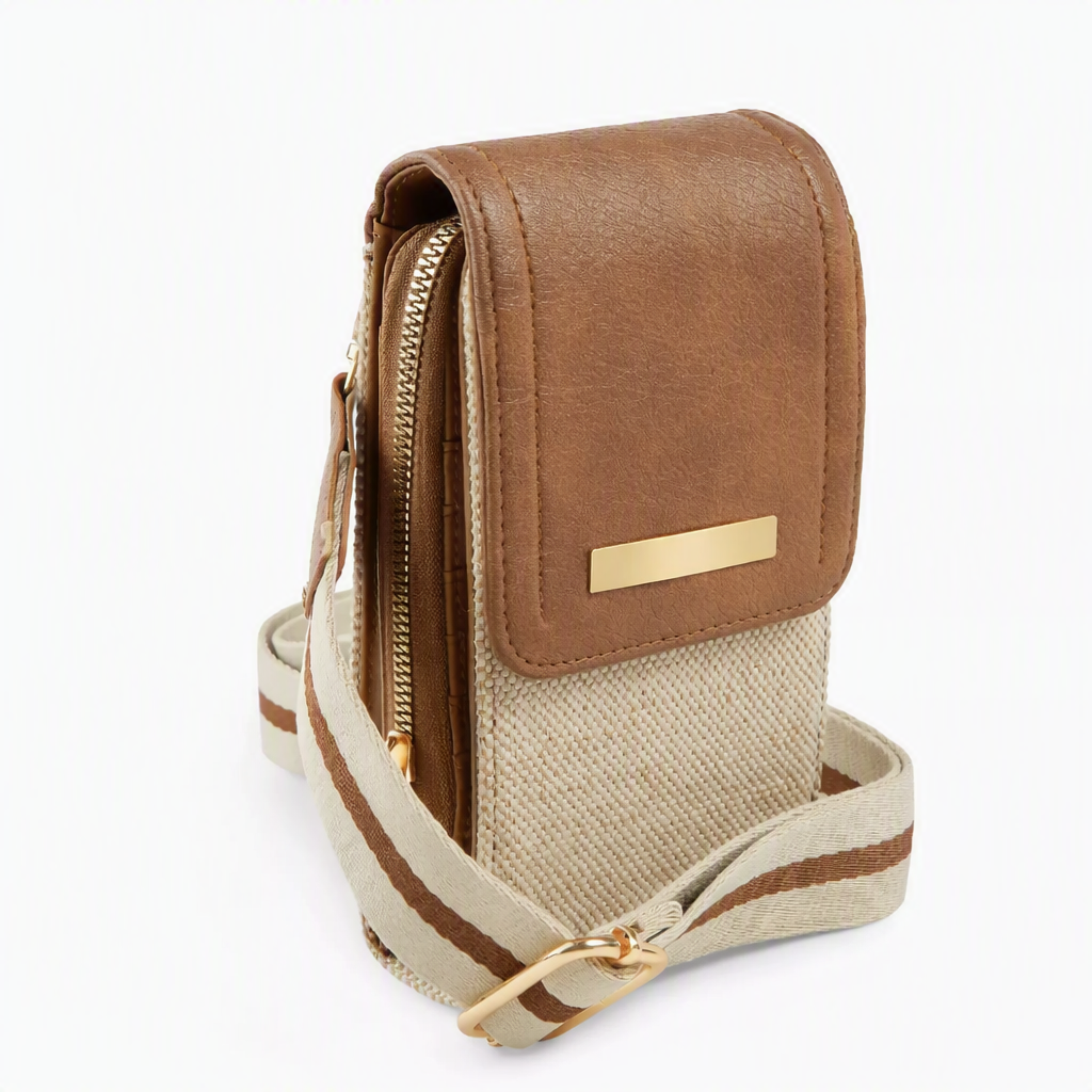 Valerie & Co. Tan Crossbody Bag
