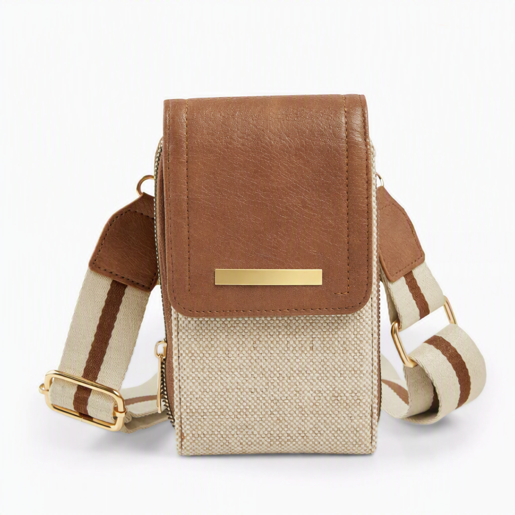 Valerie & Co. Tan Crossbody Bag