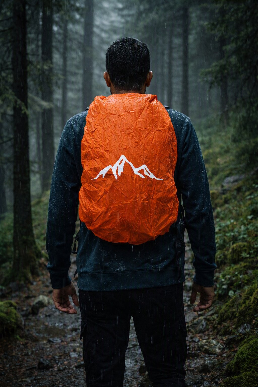 AIRVENTURE 40L Ultralight Hiking Daypack with Airflow Frame & Rain Cover