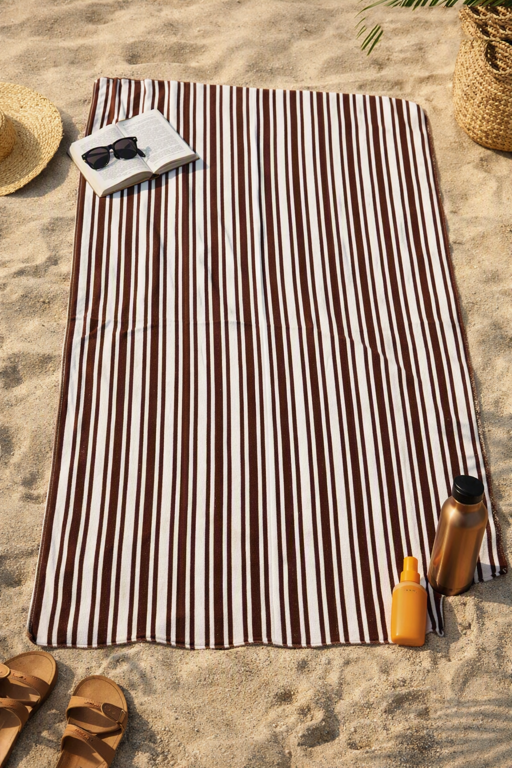 Striped Extra Large Beach / Swimming Towel