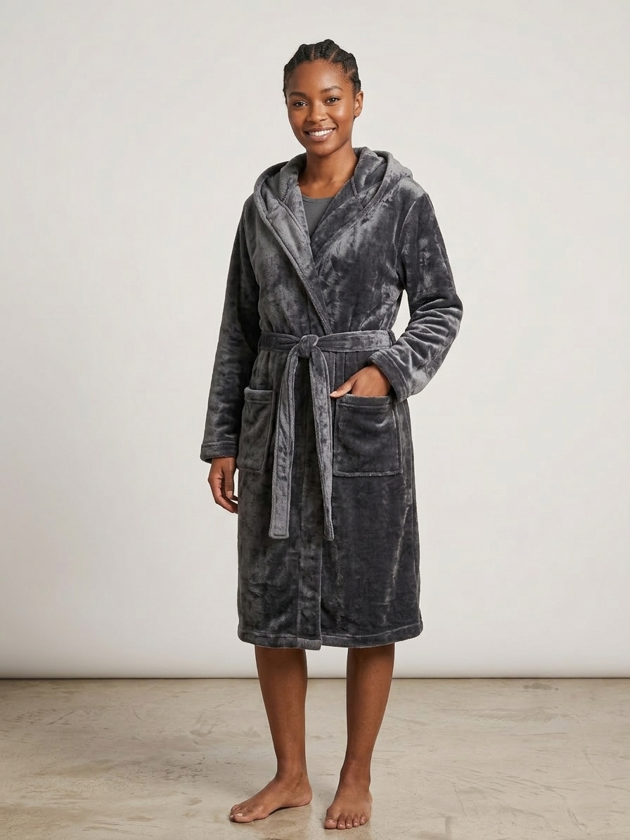 Zush Ladies Plush Fleece Robe