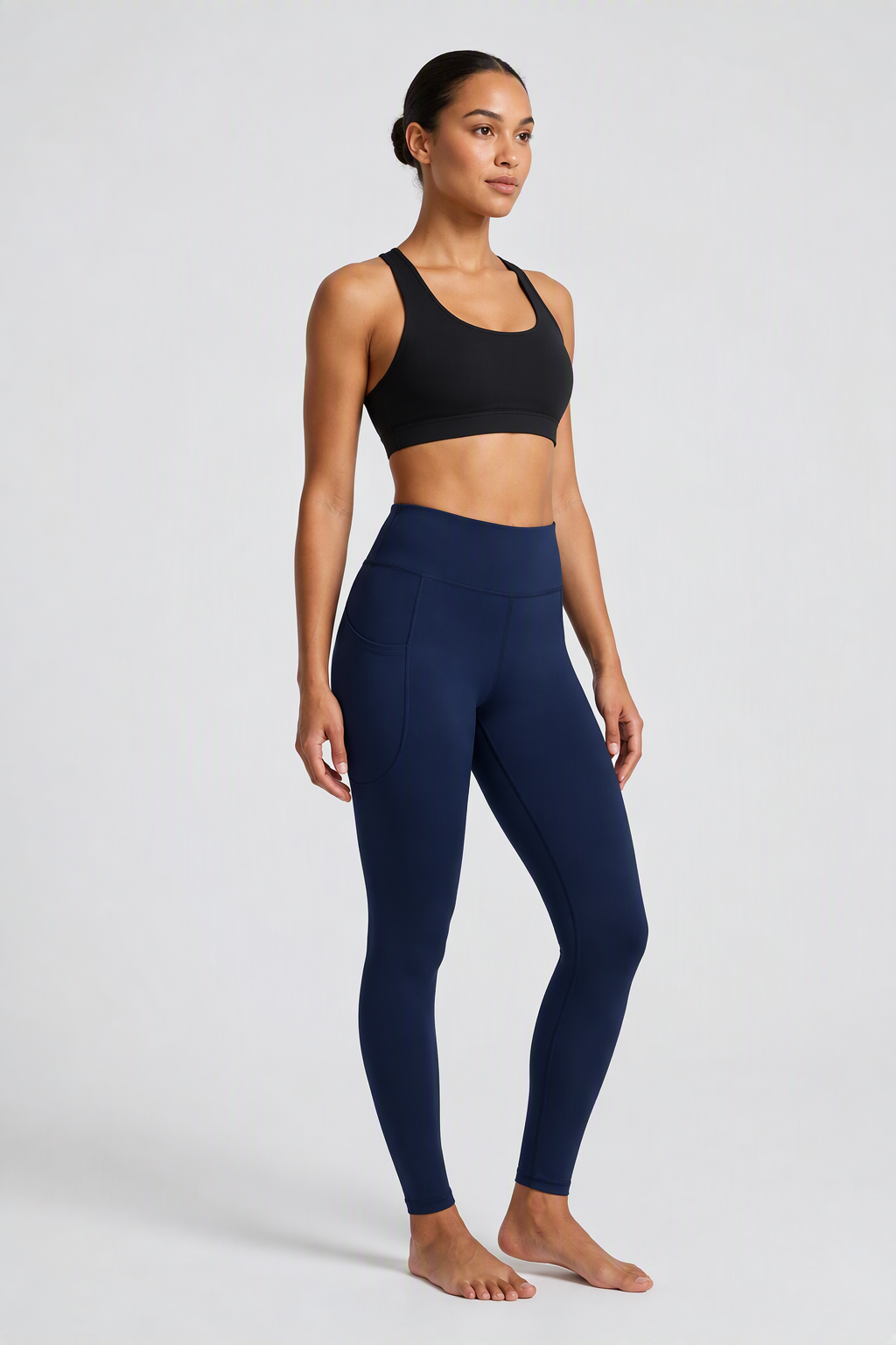 Zush Ladies High Waisted Athleisure Leggings with Pockets