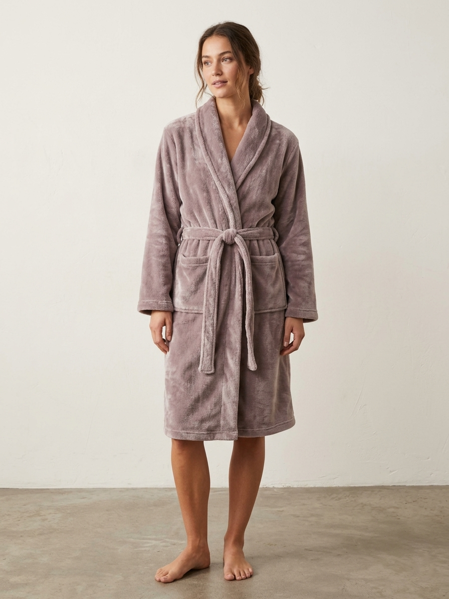Zush Ladies Plush Fleece Robe