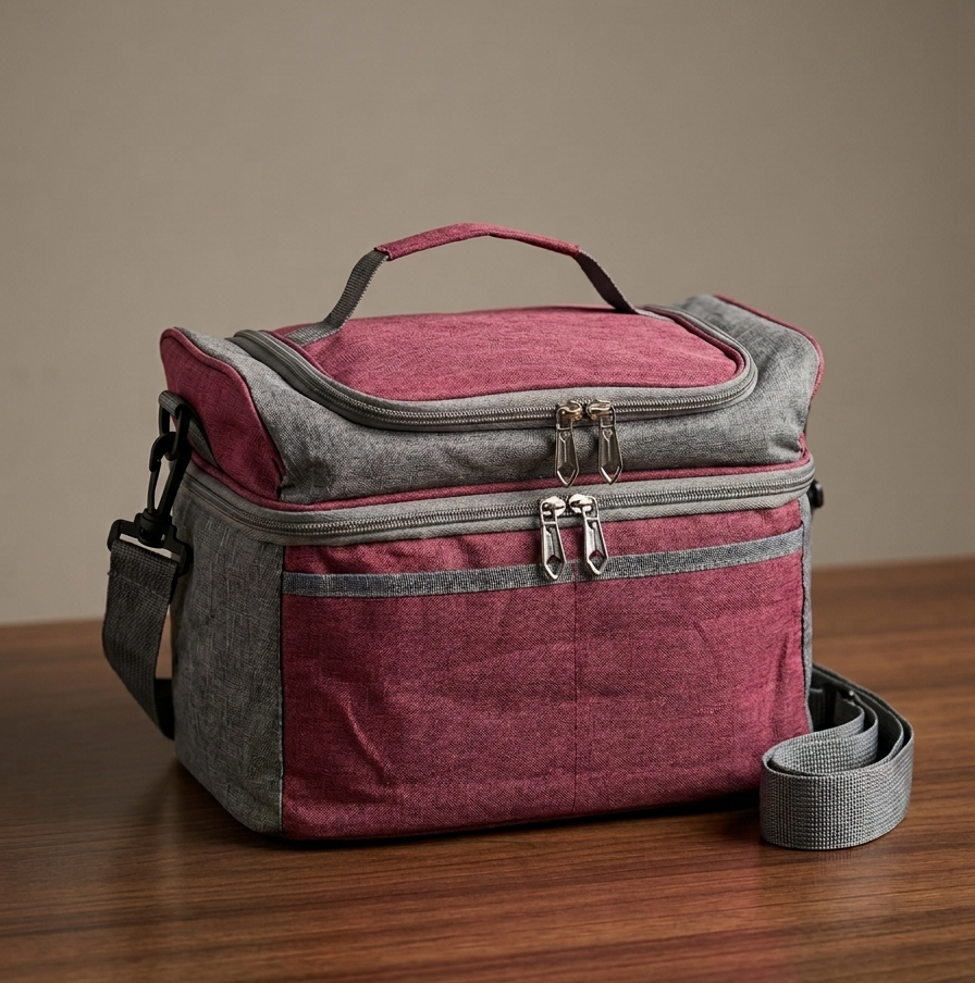 ChillMate Double Decker Thermal Insulated Lunch Bag