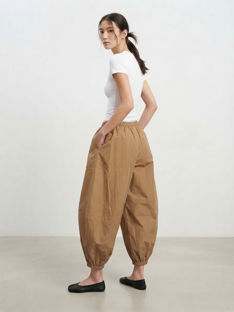 Zush Ladies Lightweight Barrel Tracksuit Pants with pockets