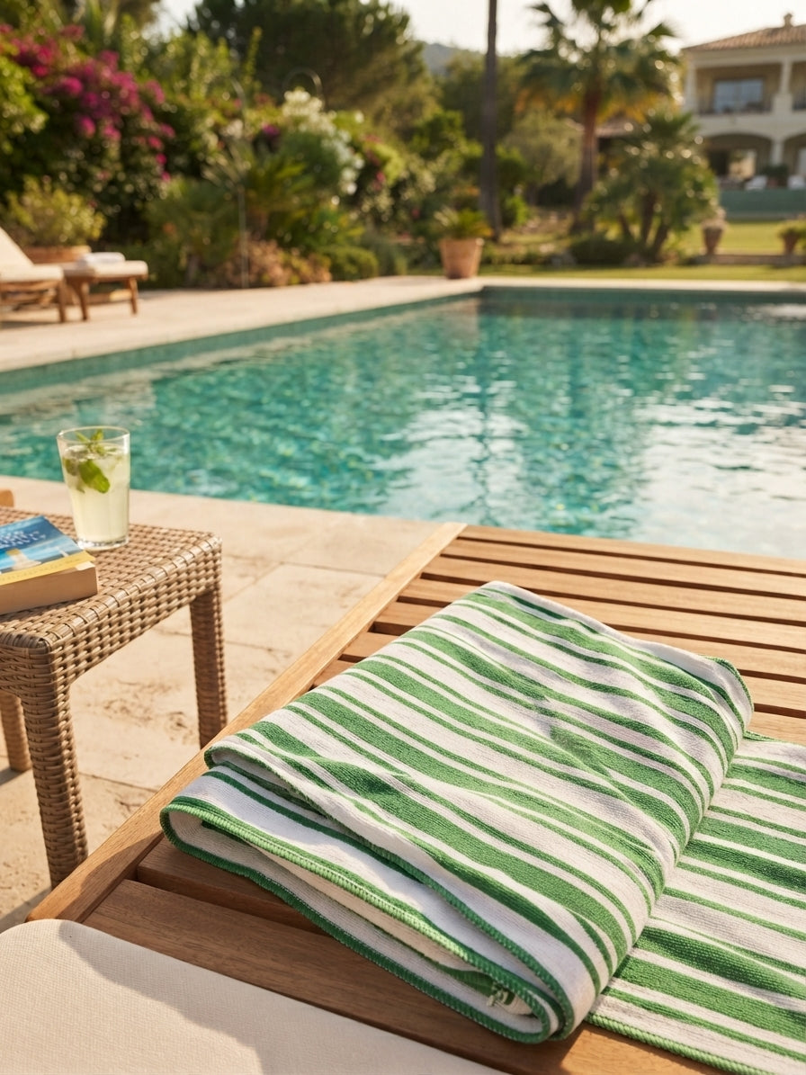 Striped Extra Large Beach / Swimming Towel