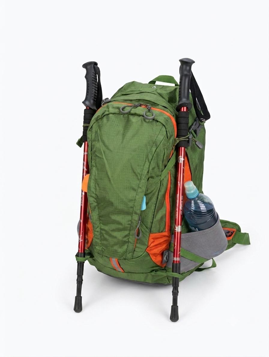 AIRVENTURE 40L Ultralight Hiking Daypack with Airflow Frame & Rain Cover