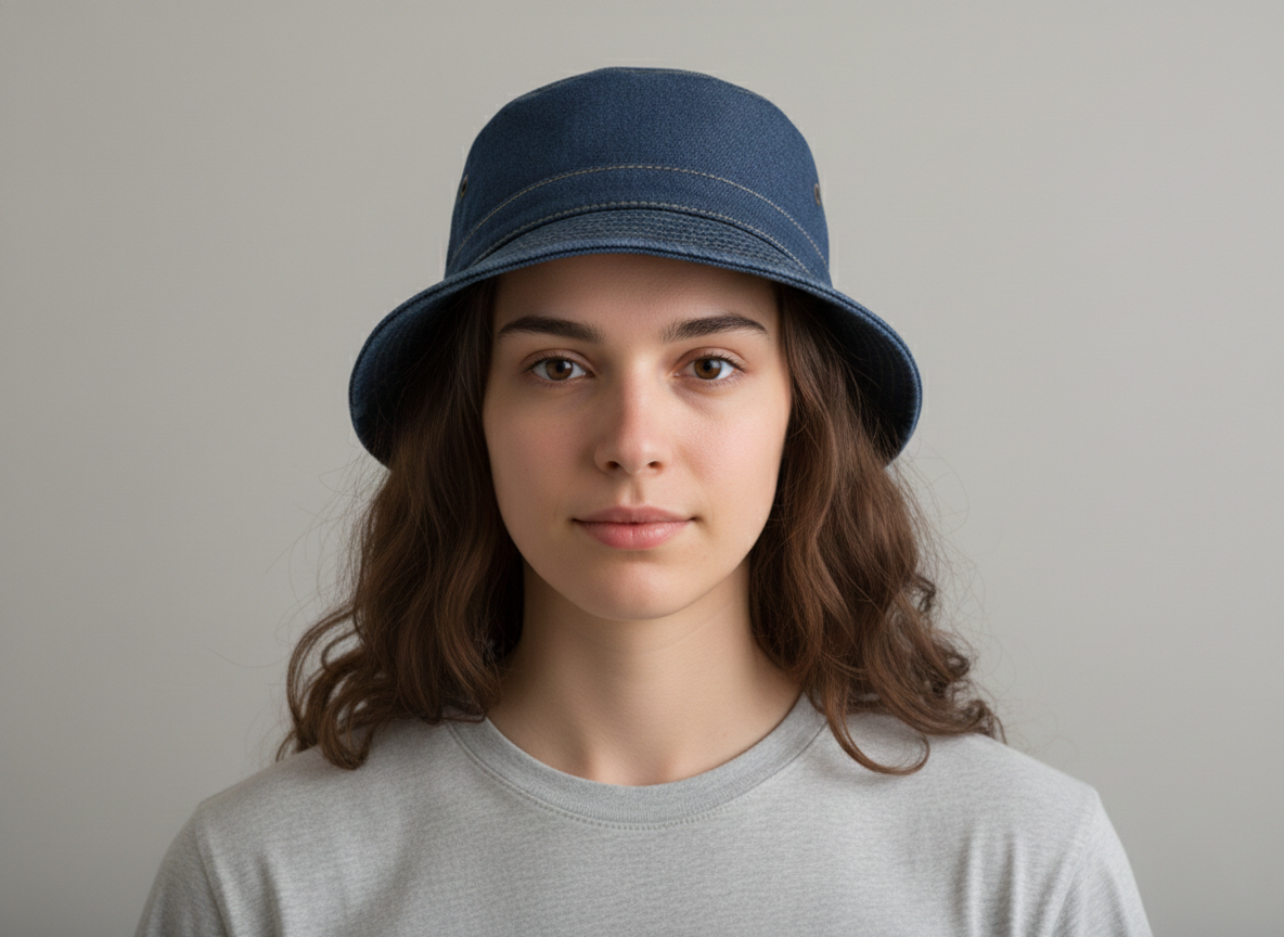 Denim Bucket Hat