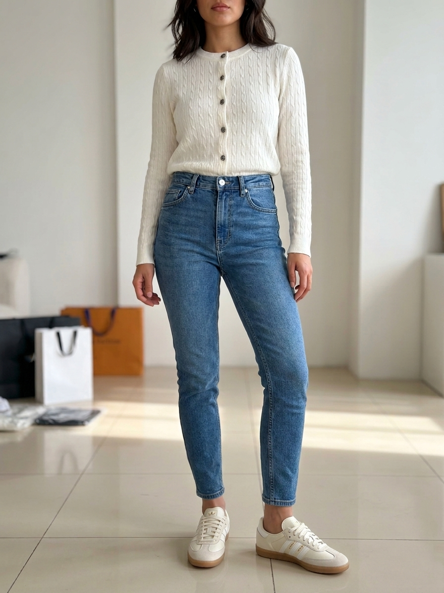 Zush Ladies Button Down Cardigan