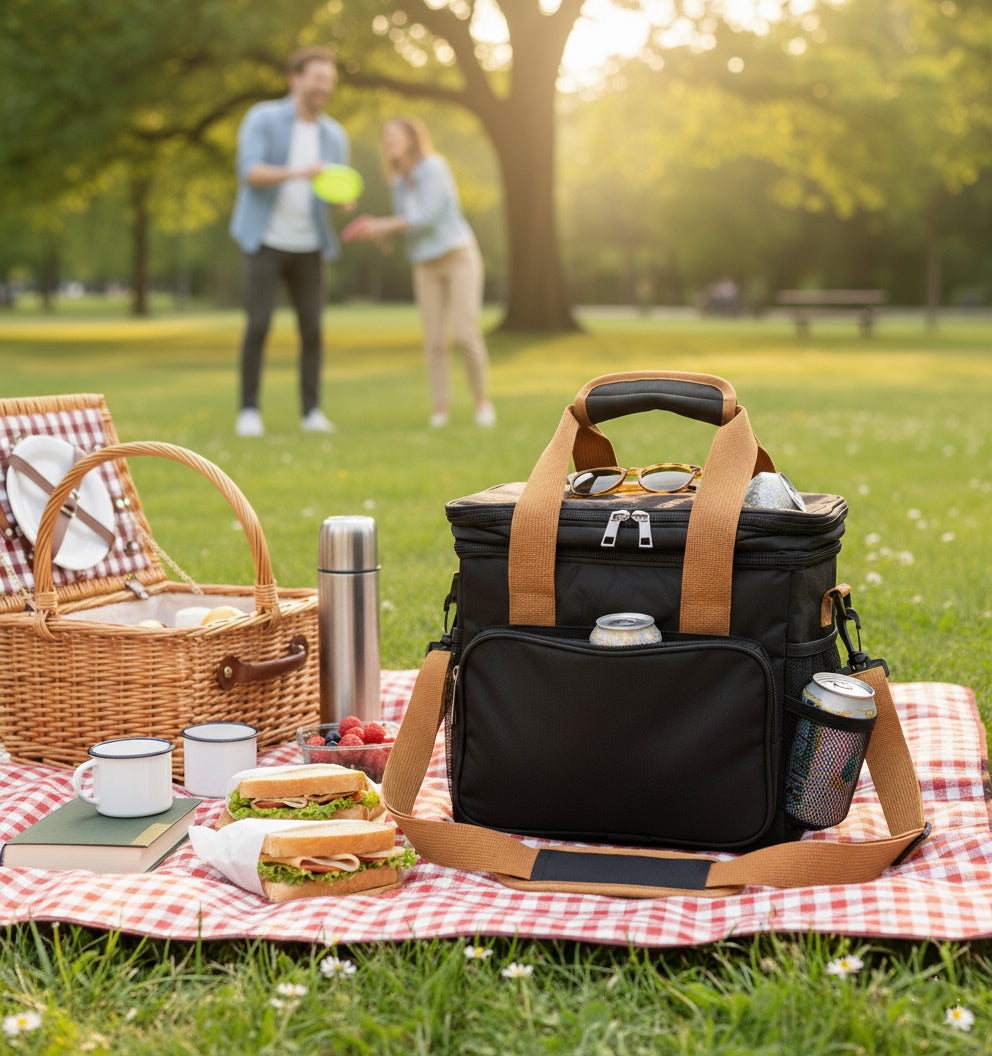 ChillMate Insulated Cooler Lunch Bag with Straps