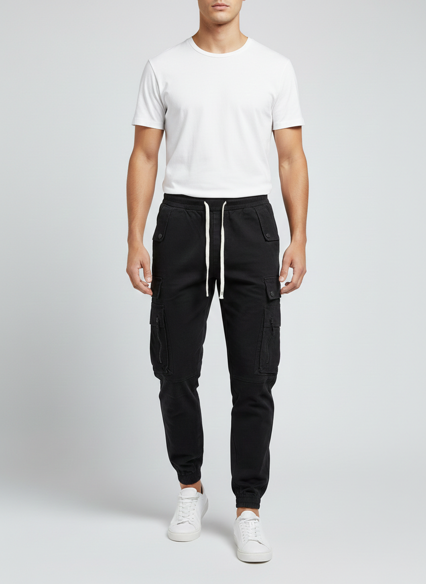 Zush Mens Urban Utility Cargo Jogger Pants