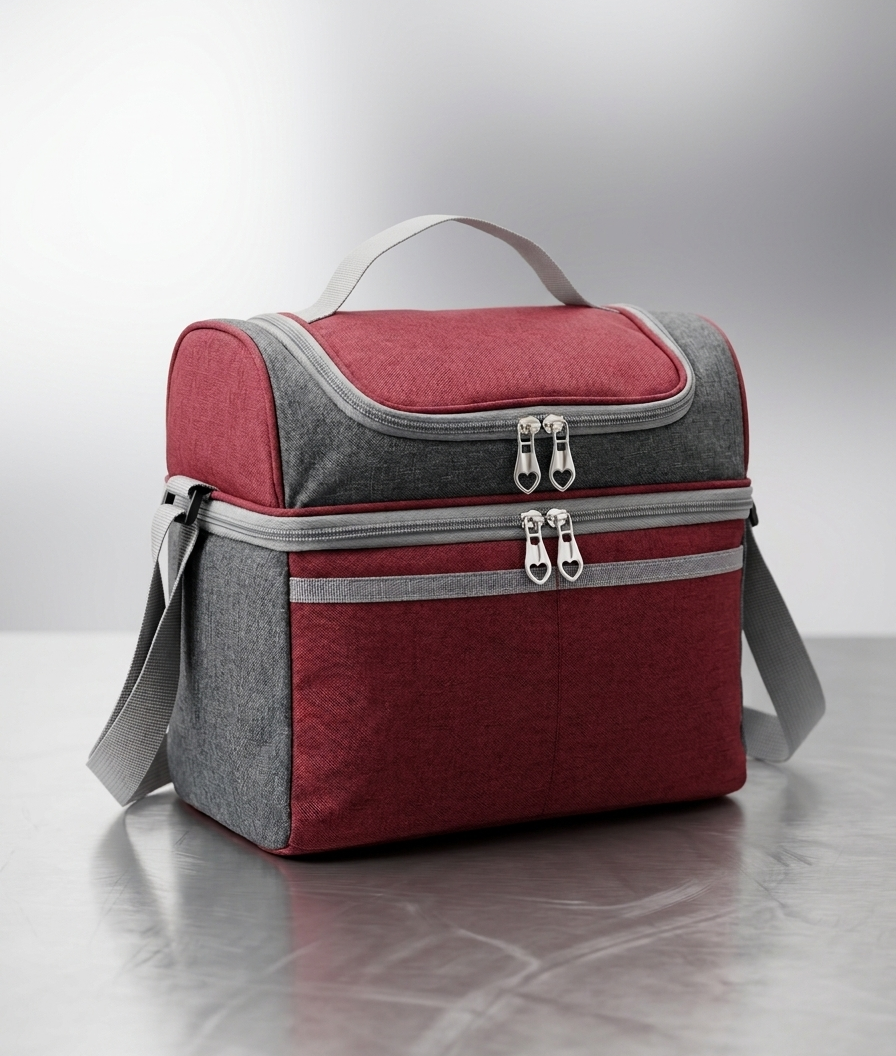 ChillMate Double Decker Thermal Insulated Lunch Bag