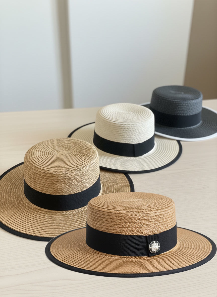 Summer Sun Classic Panama Straw Hat