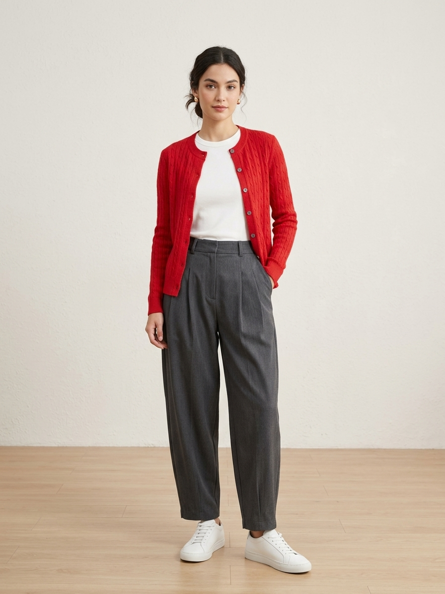 Zush Ladies Button Down Cardigan
