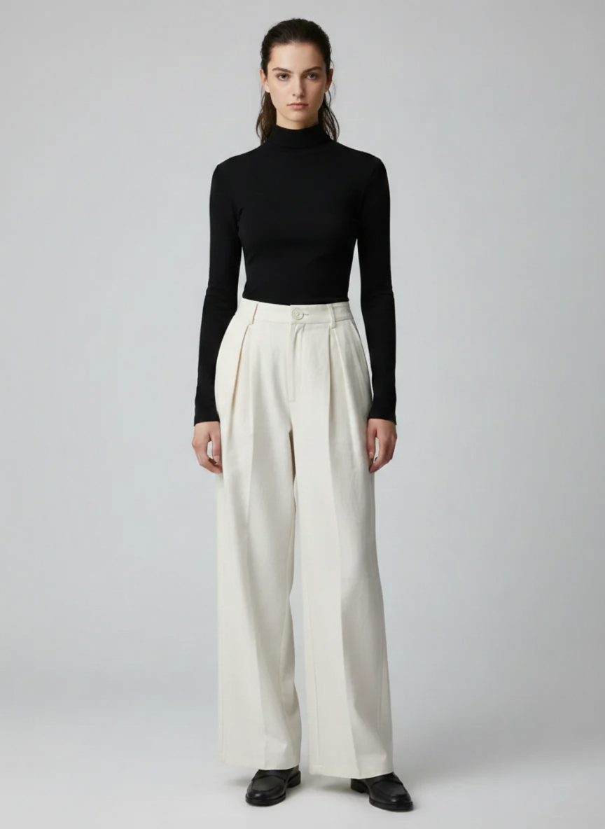 Zush Ladies Wide-Leg Palazzo Trousers