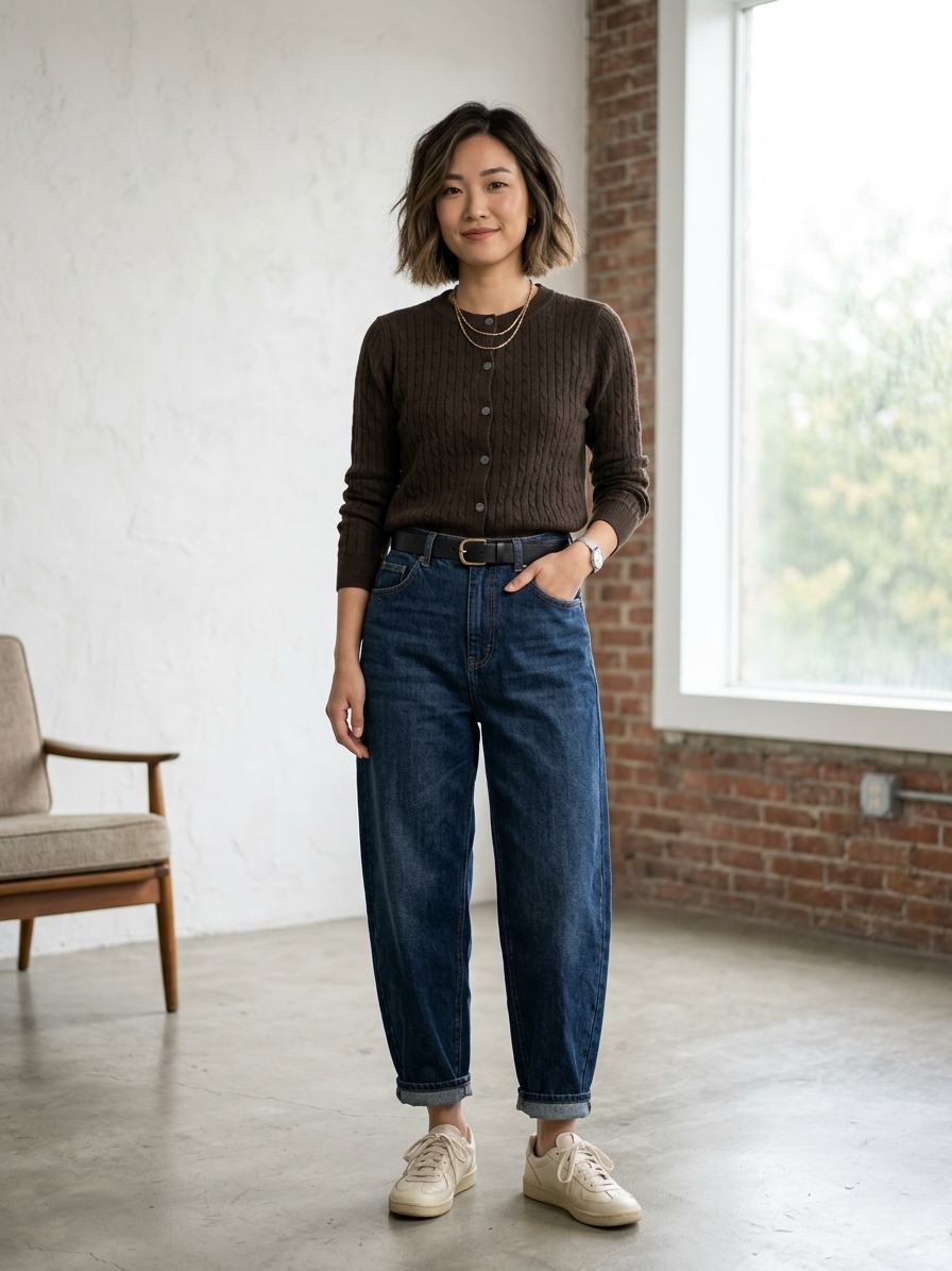 Zush Ladies Button Down Cardigan