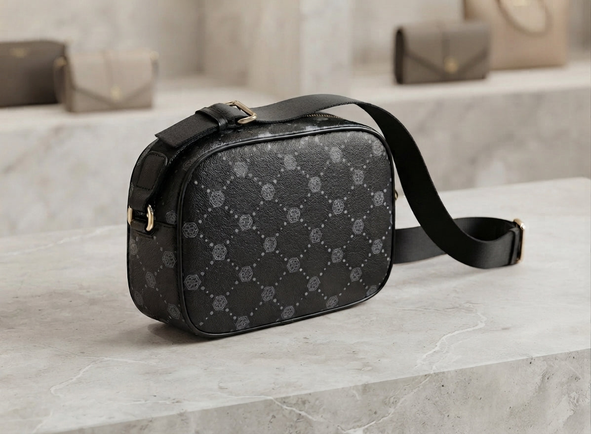 Valerie & Co. Monogram Cross Body Bag