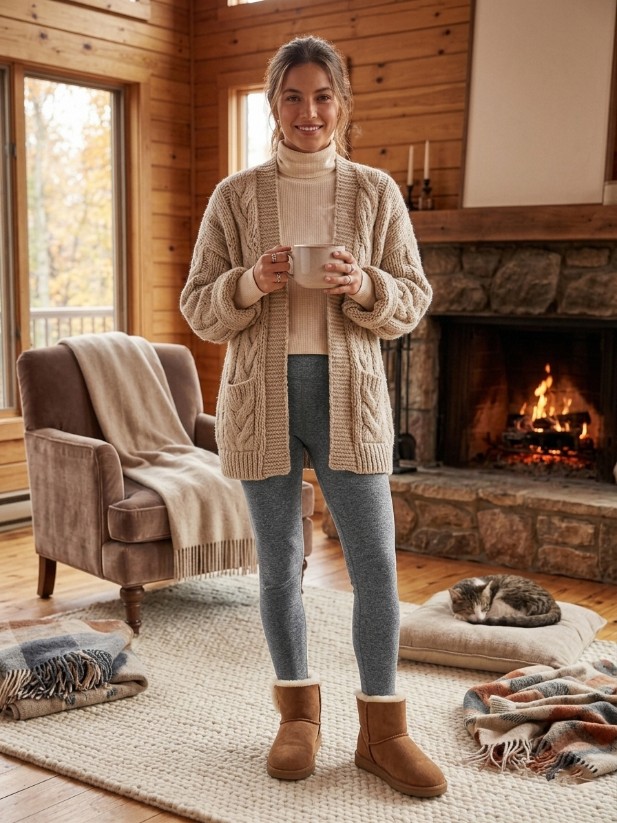 Zush Ladies Fleece-Lined Leggings