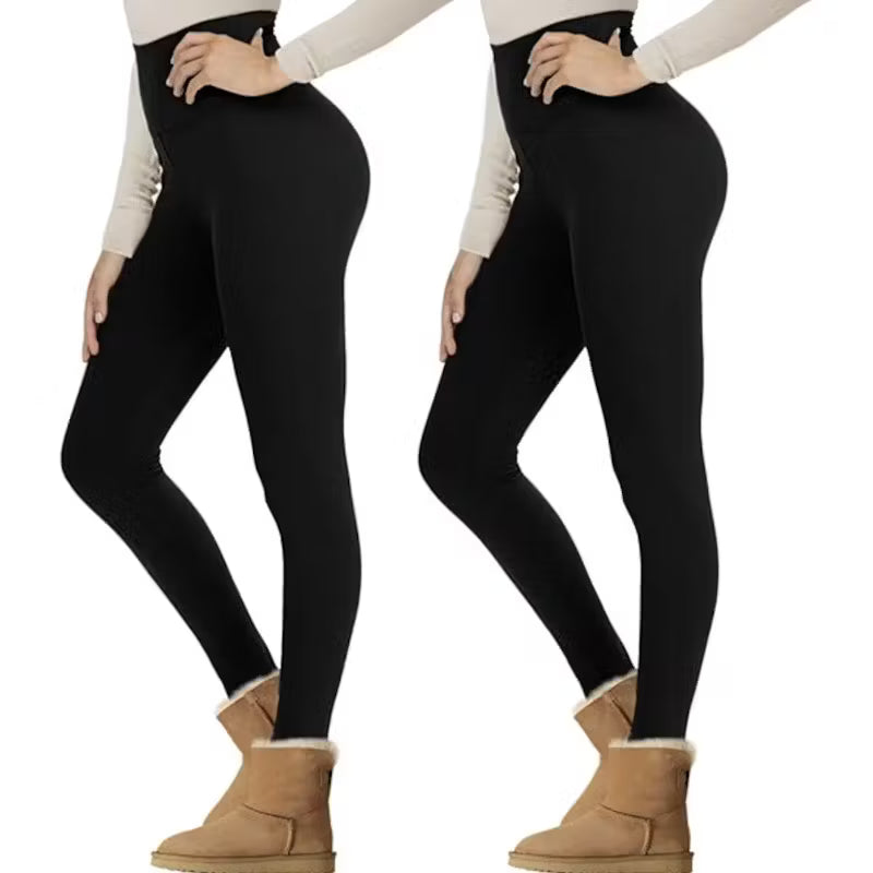 Zush Ladies Comfy High Waisted Leggings (2 Pack)