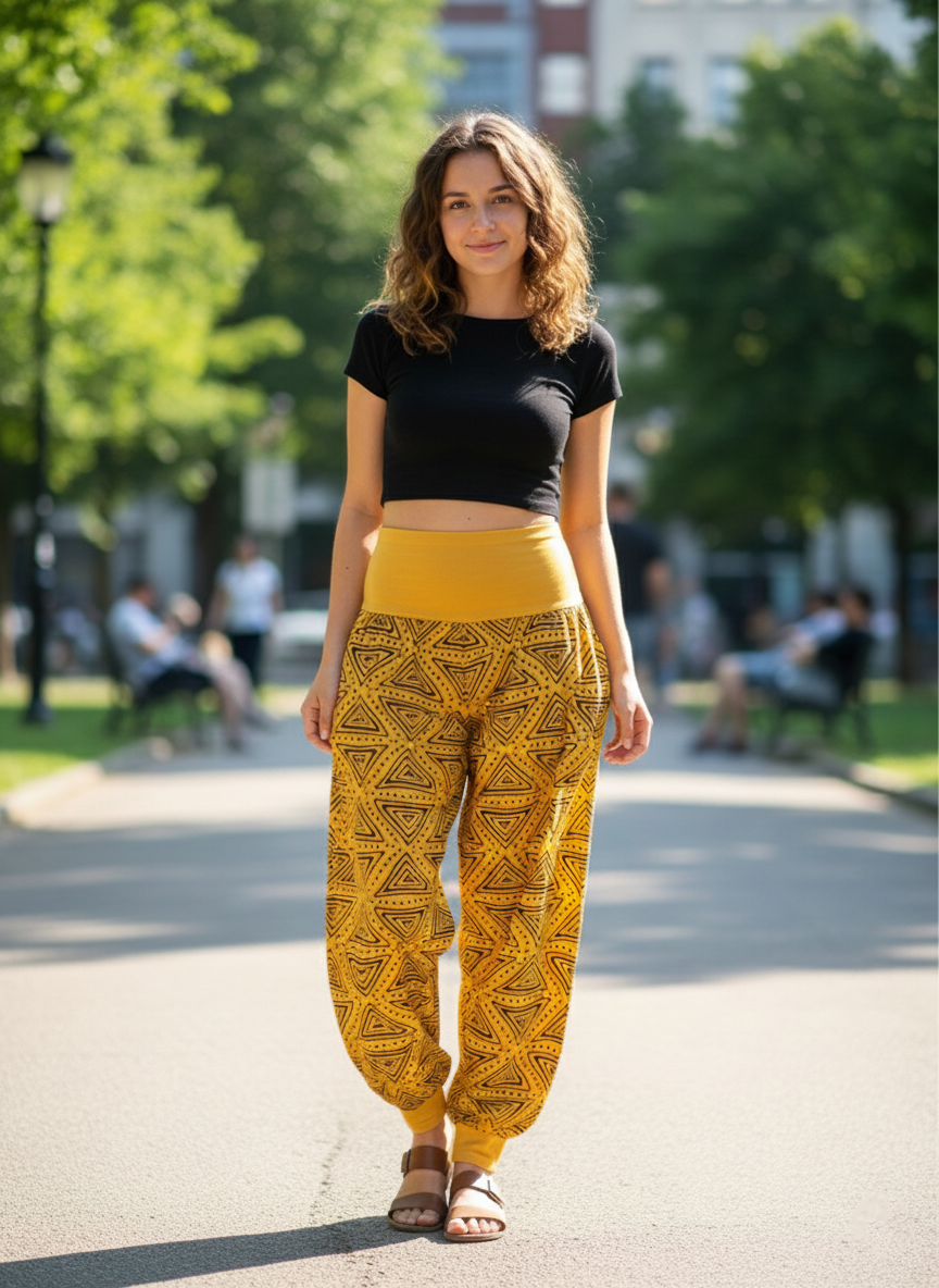 Zush Ladies Patterned Harem Pants