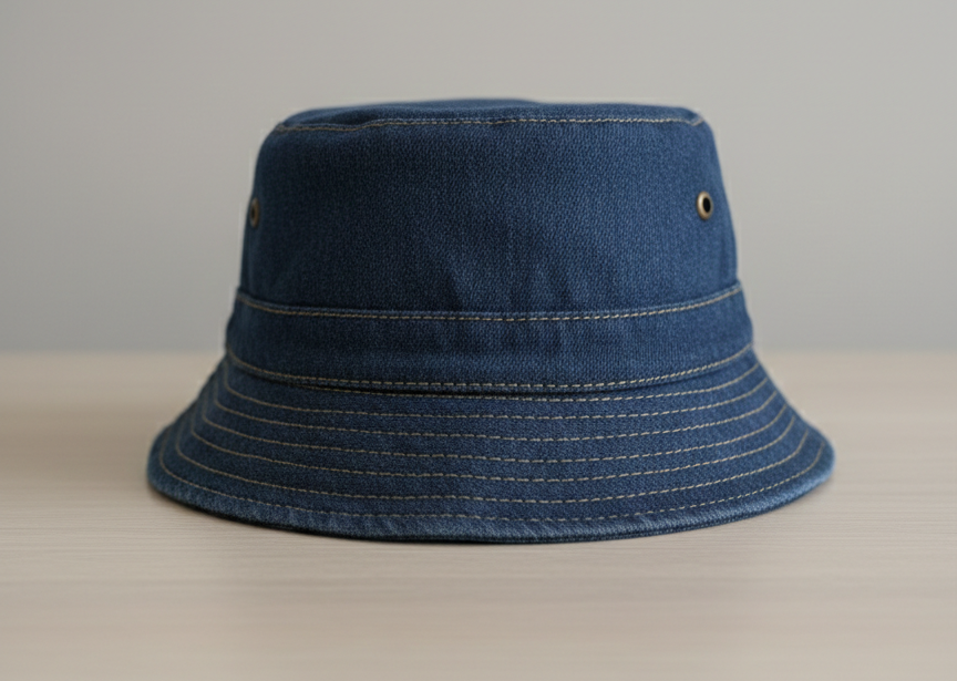 Denim Bucket Hat