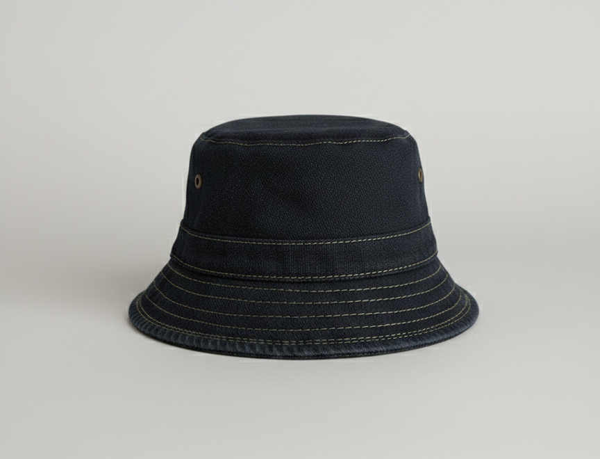 Denim Bucket Hat