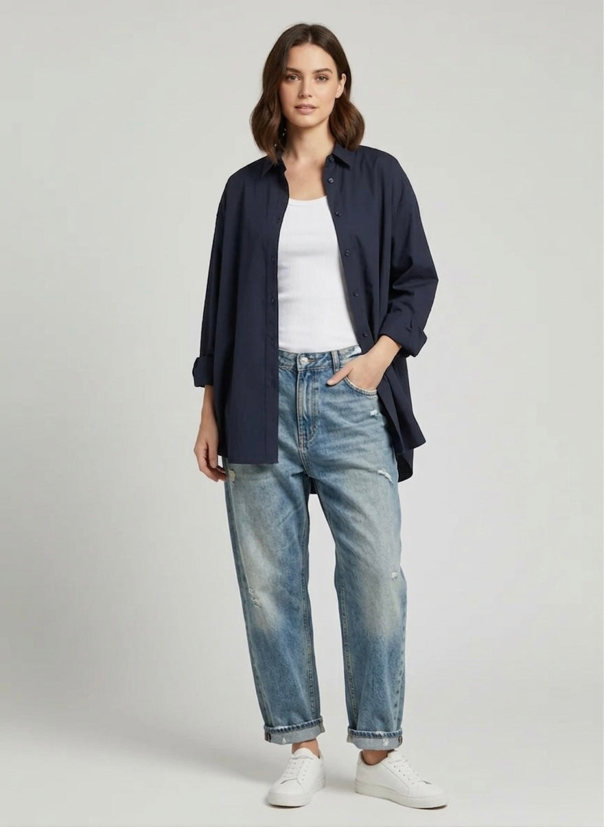 Zush Ladies Cotton Casual Button-Up Shirt