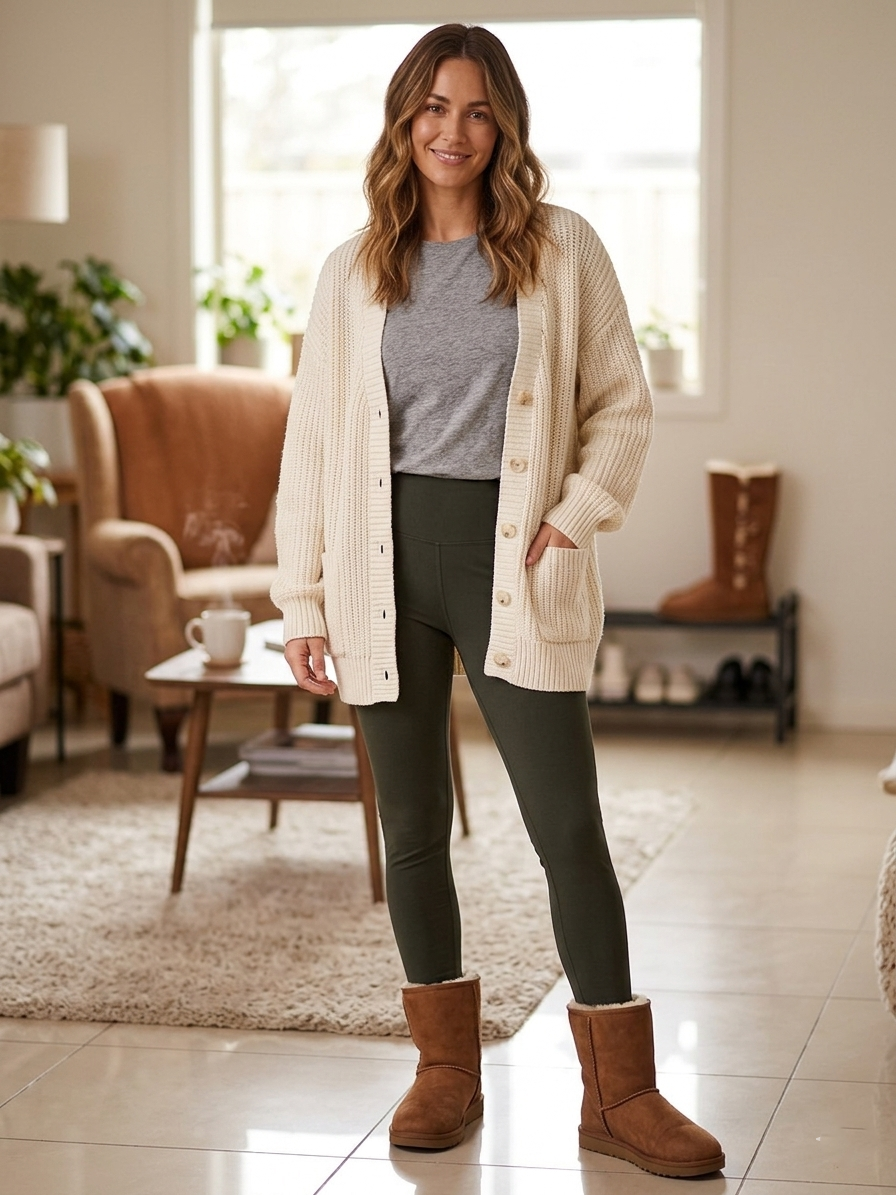 Zush Ladies Fleece-Lined Leggings