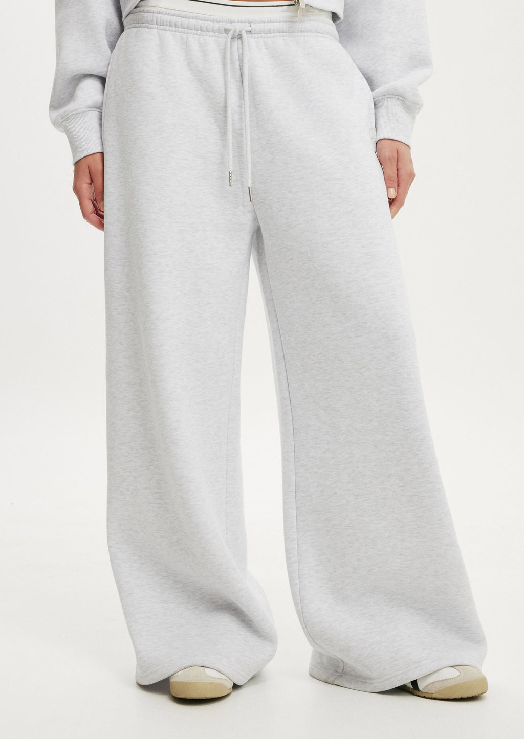 Zush Ladies Drawstring Wide Leg Sweatpants