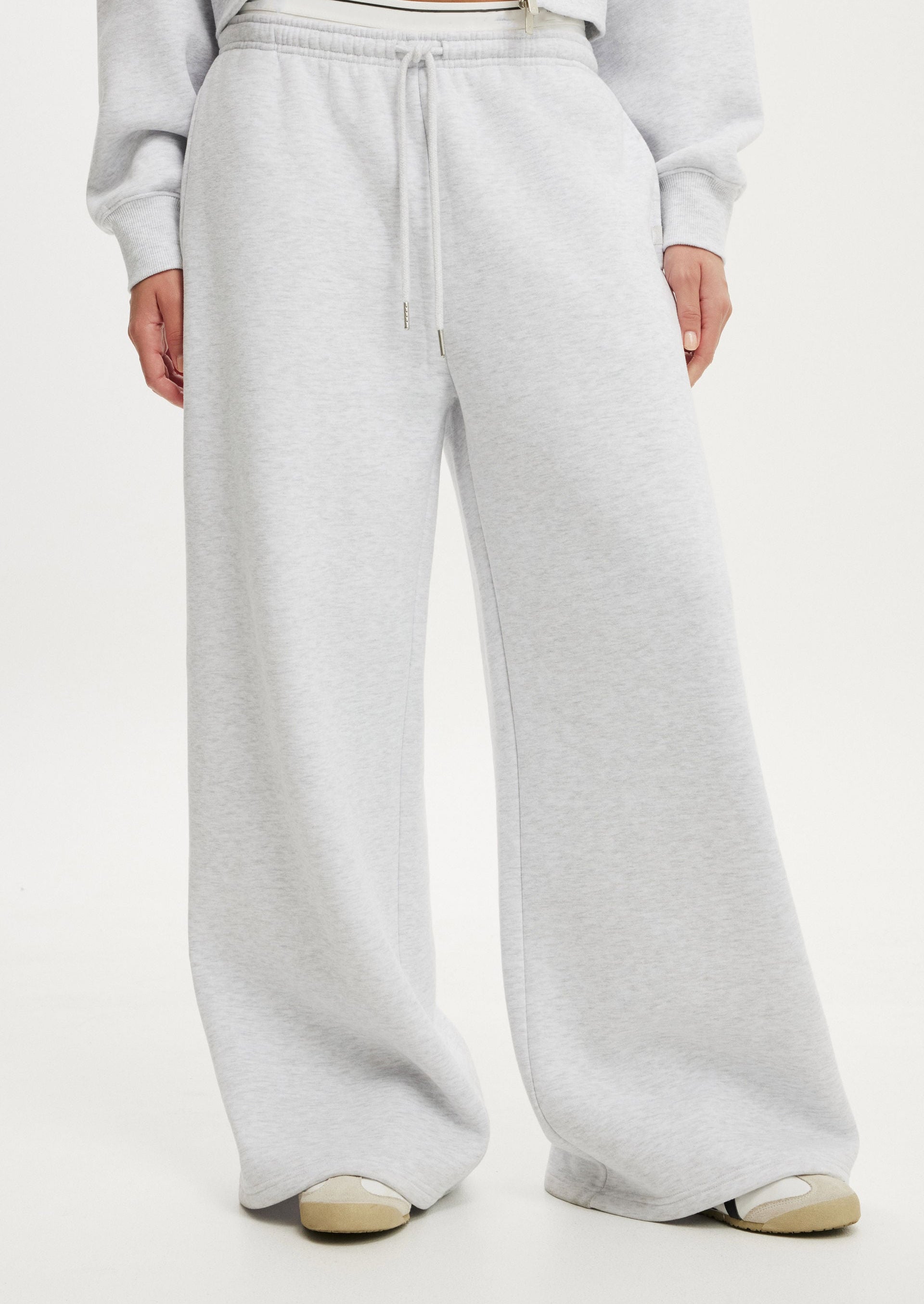 Zush Ladies Drawstring Wide Leg Sweatpants