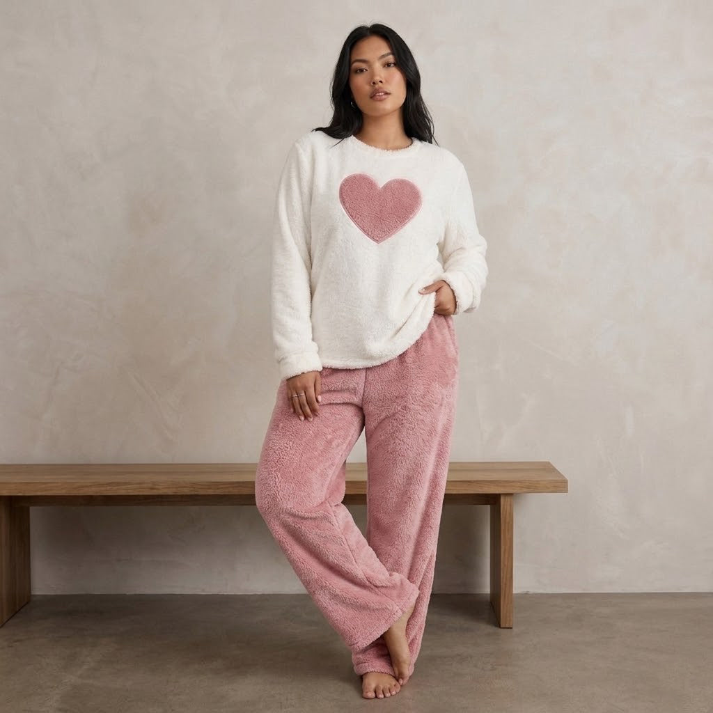 Zush Ladies 2-Piece Fleece Sleepwear Set