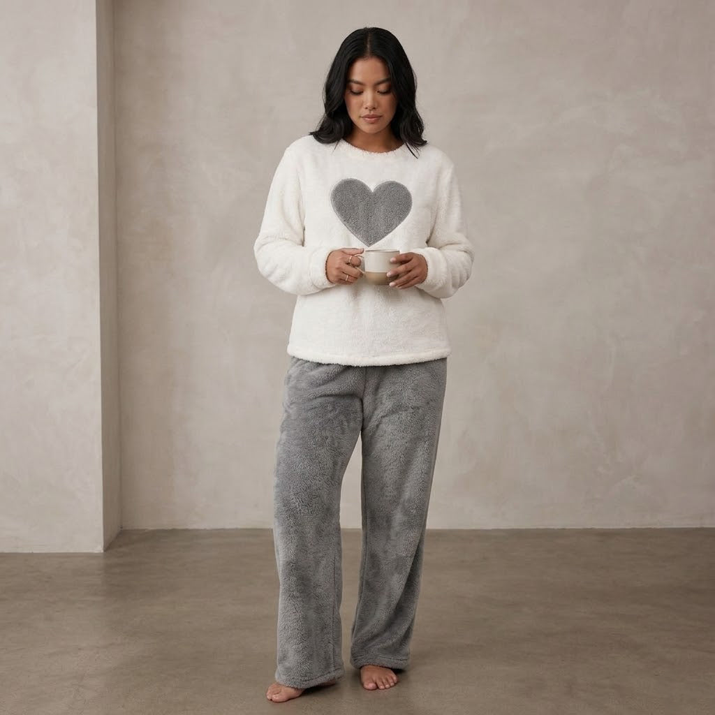 Zush Ladies 2-Piece Fleece Sleepwear Set