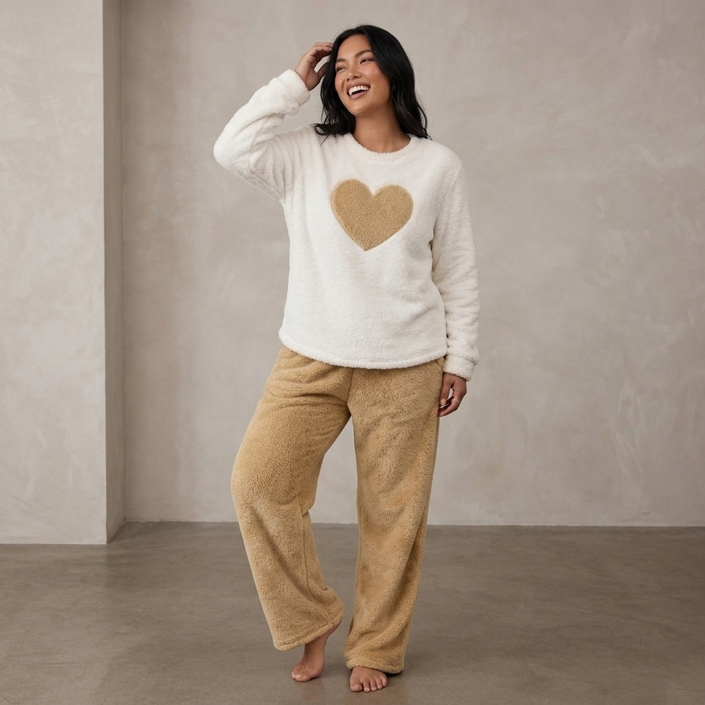 Zush Ladies 2-Piece Fleece Sleepwear Set