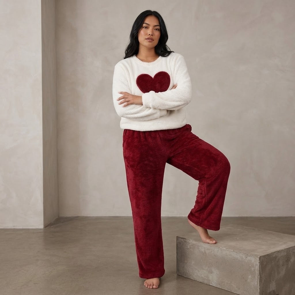 Zush Ladies 2-Piece Fleece Sleepwear Set