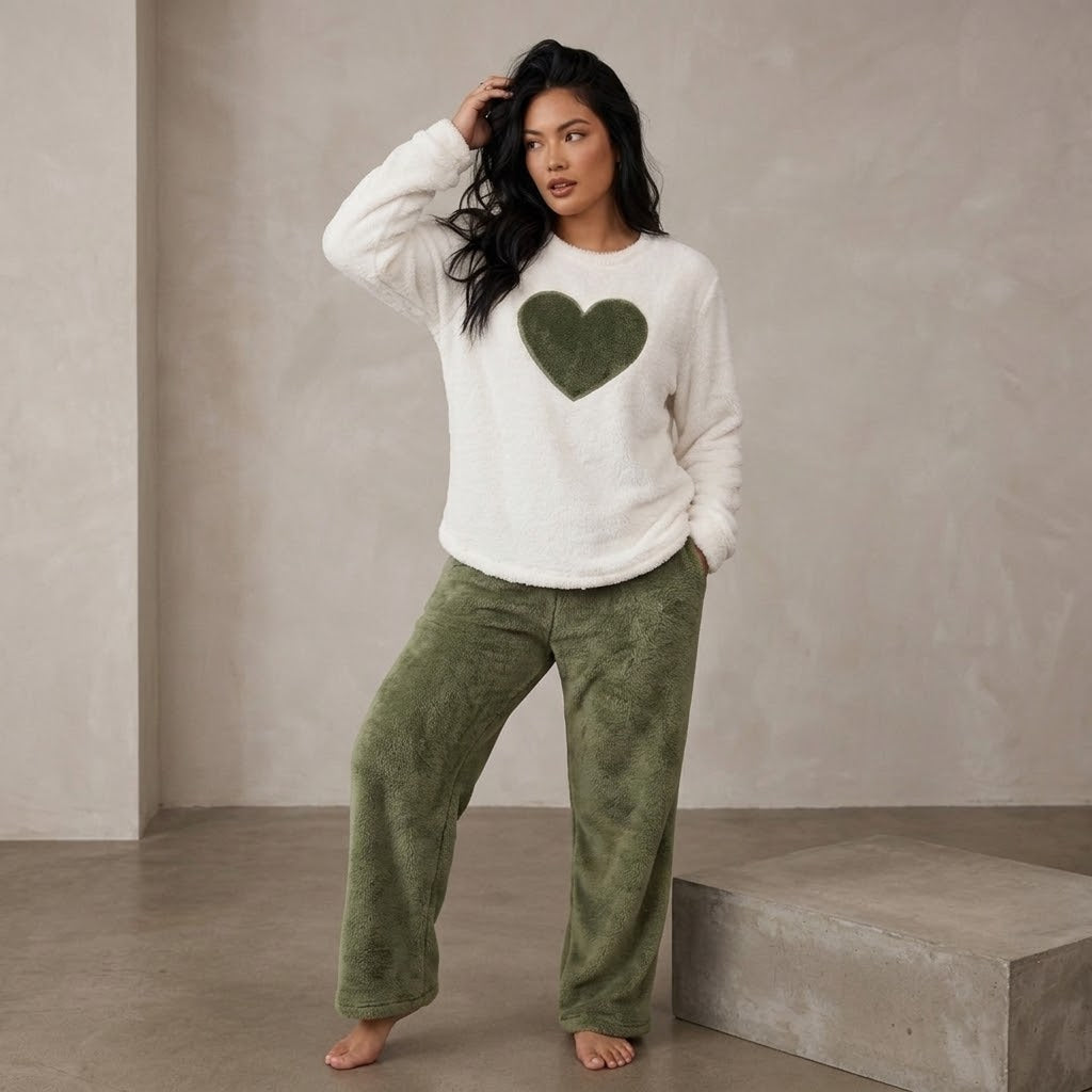 Zush Ladies 2-Piece Fleece Sleepwear Set