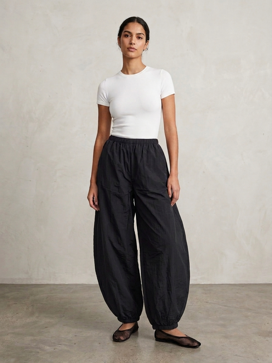 Zush Ladies Lightweight Barrel Tracksuit Pants with pockets