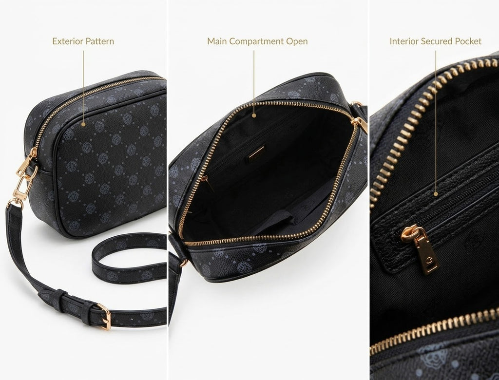 Valerie & Co. Monogram Cross Body Bag