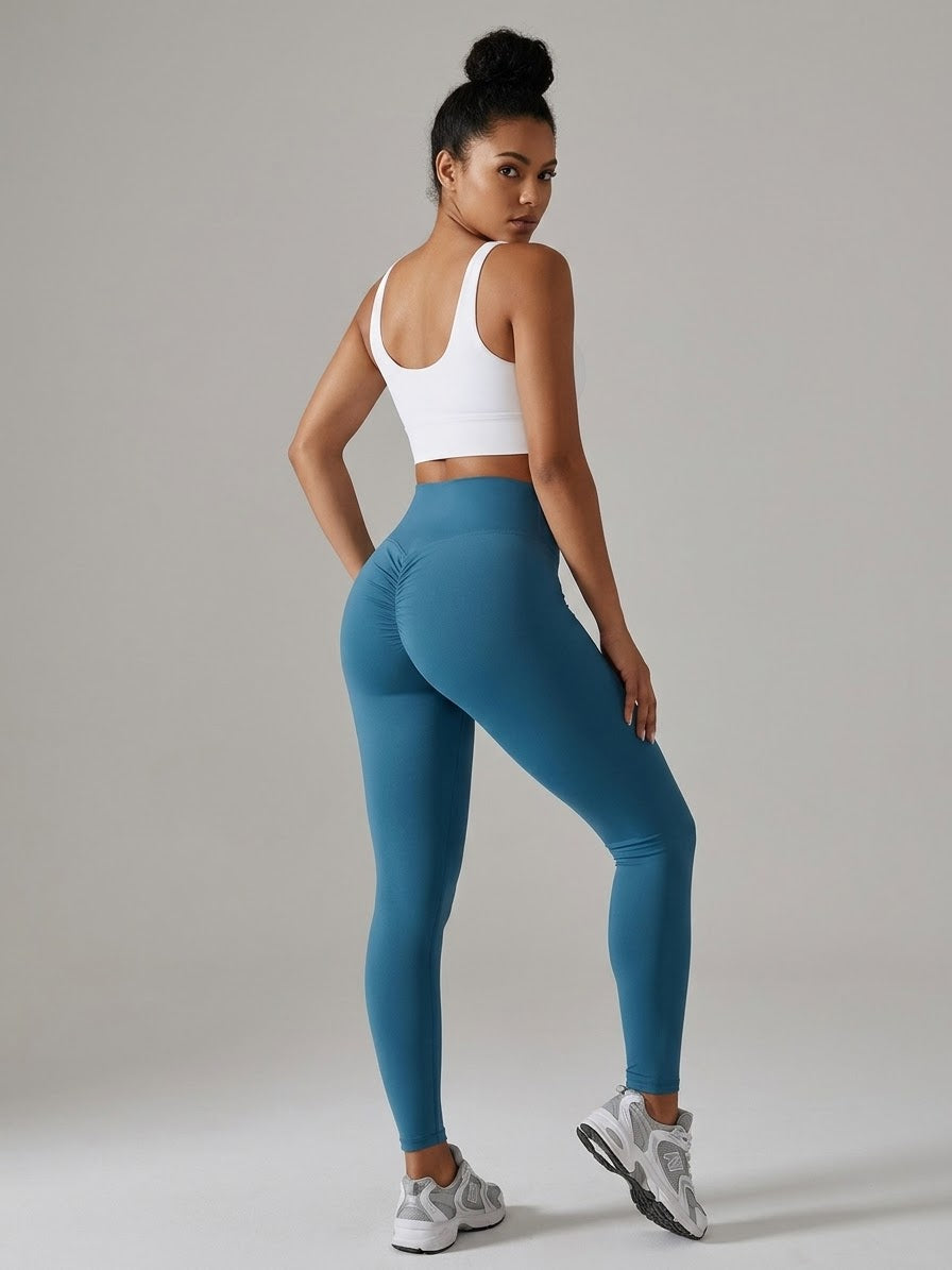Zush Ladies High Waisted Scrunch-bum Activewear Leggings