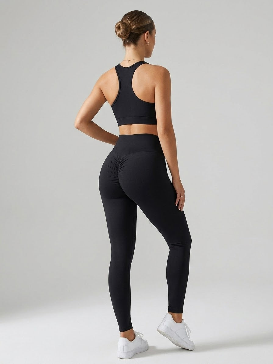 Zush Ladies High Waisted Scrunch-bum Activewear Leggings